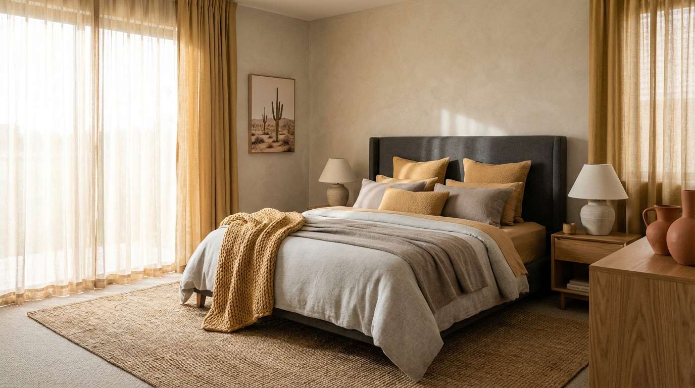 cozy bedroom interior