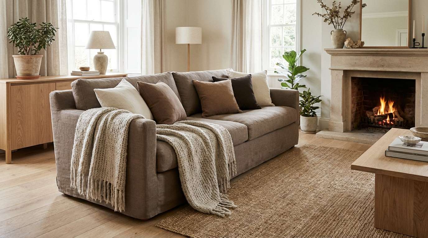 soft neutral living room