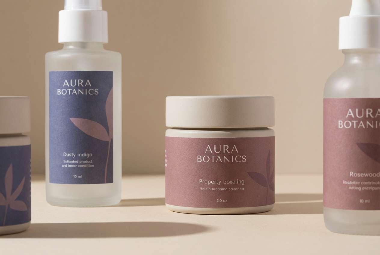 cozy skincare packaging