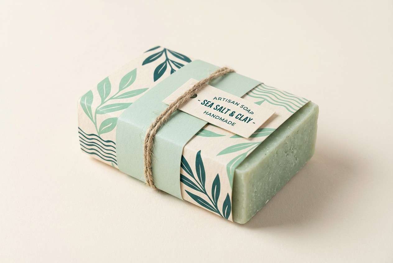 artisan soap wrap