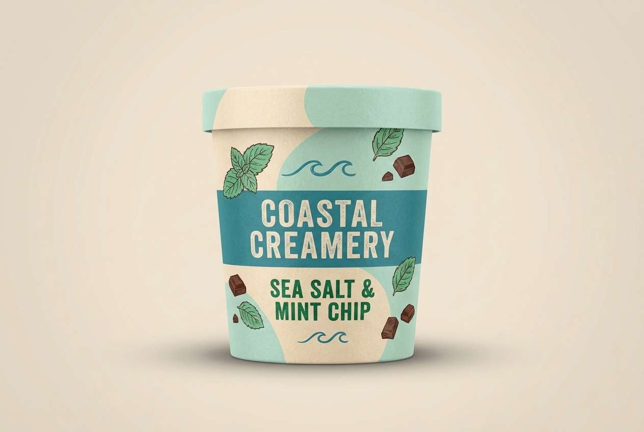 gelato pint packaging