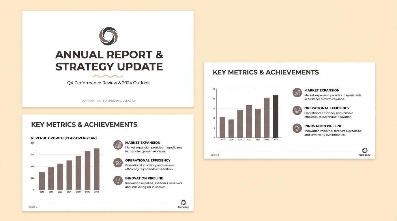 desert pitch deck slides