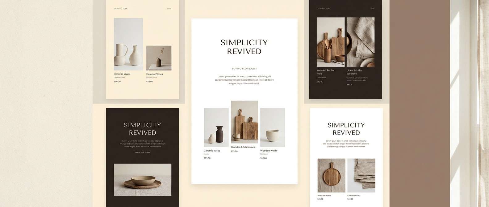 nordic lookbook page