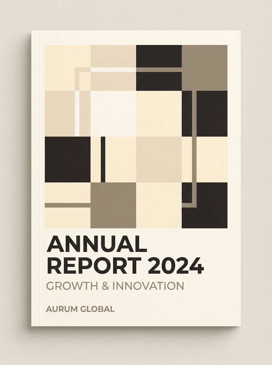 annual report cover