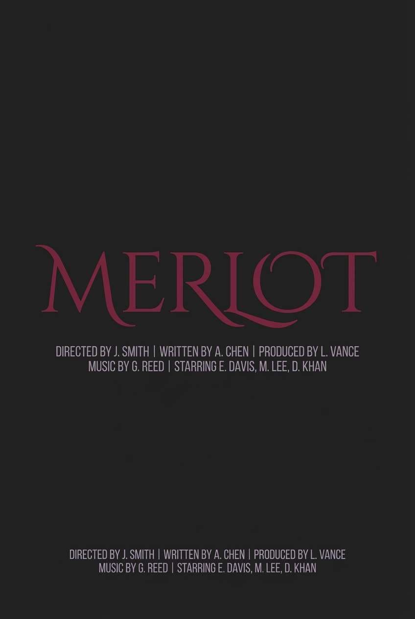 merlot midnight film poster