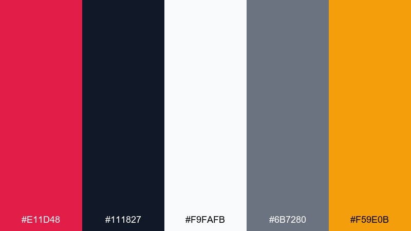 crimson streetwear crimson red color palette with hex codes