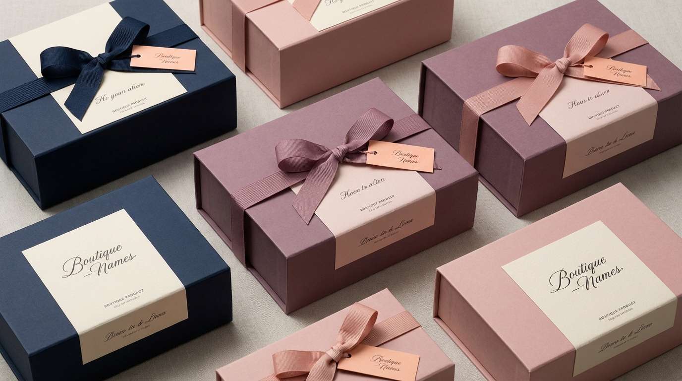 berry boutique packaging
