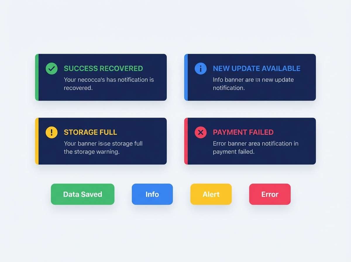 notification ui banners
