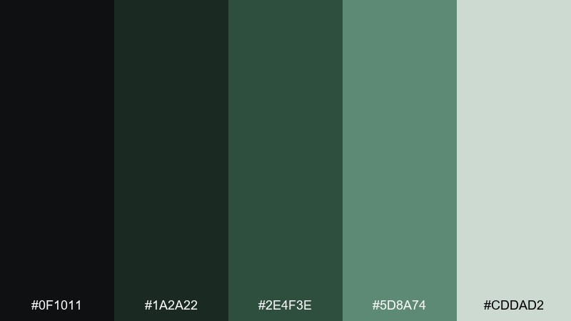 cypress smoke color palette with hex codes