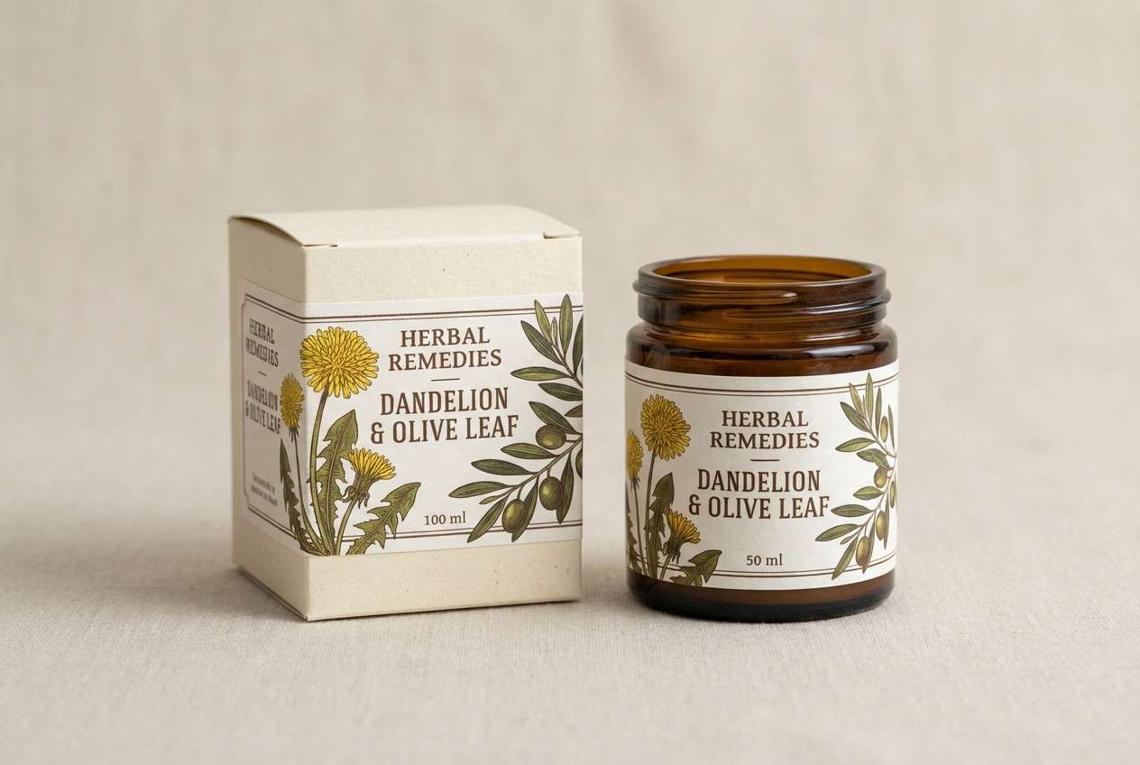 apothecary label packaging
