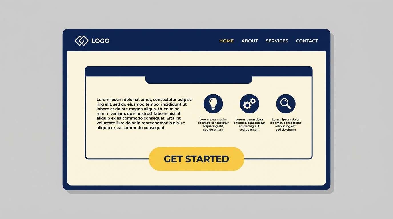 navy landing page
