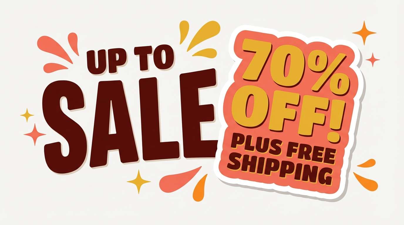 bright sale banner design