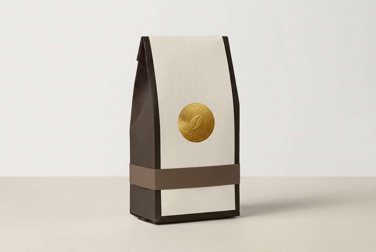 coffee packaging mockup