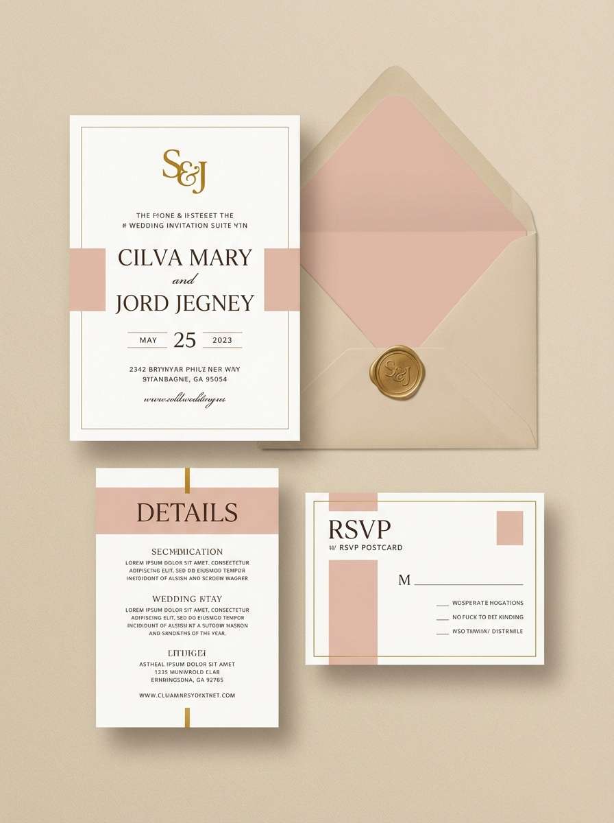 wedding invitation design