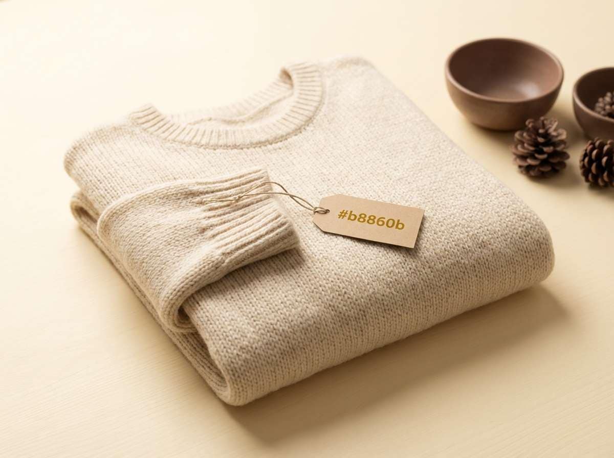 cozy knitwear product