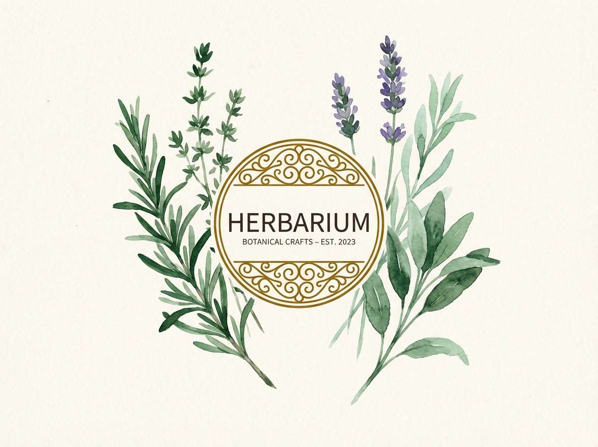 botanical label design