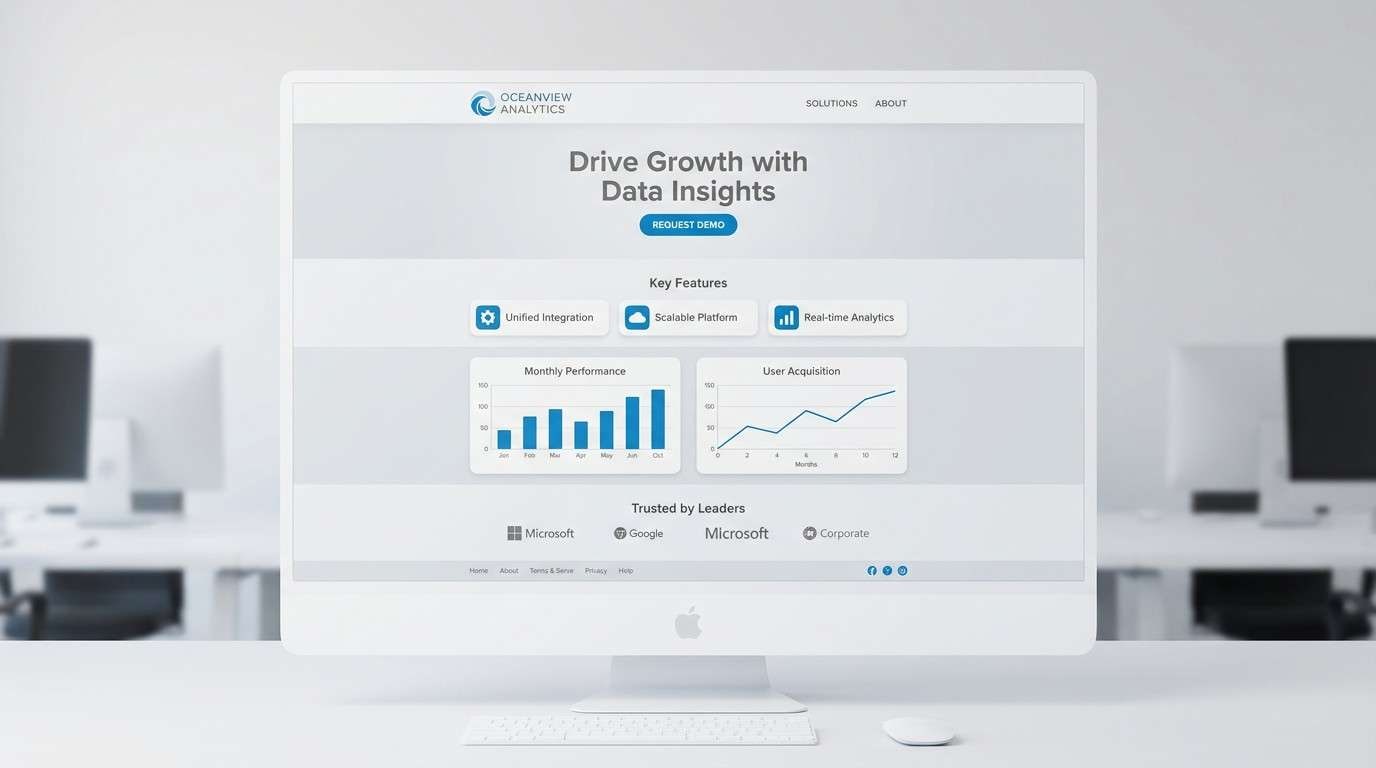 b2b page in pewter ocean