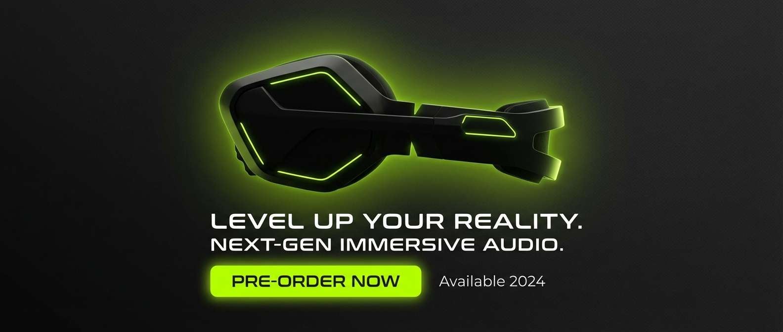 gaming banner in carbon lime