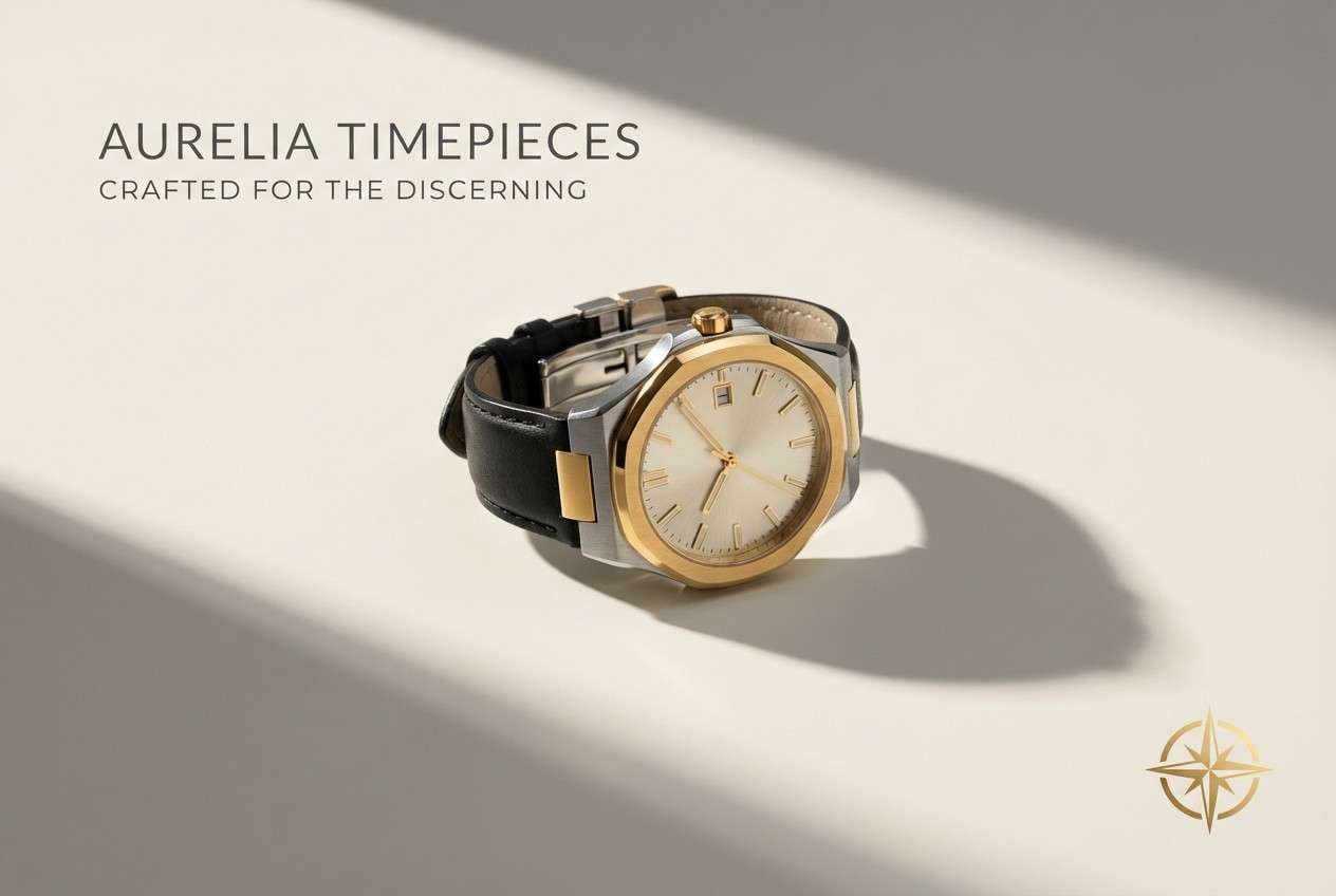 watch ad in noir gold