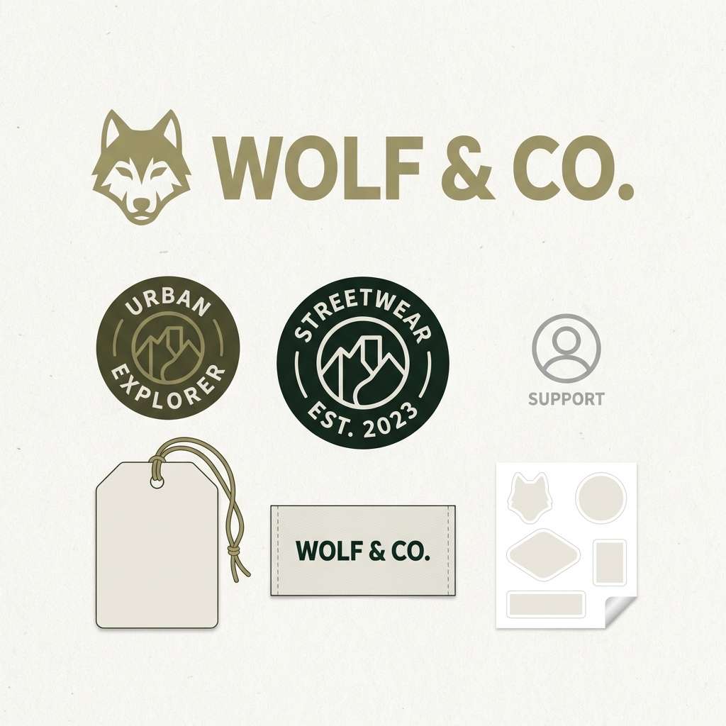 streetwear branding kit