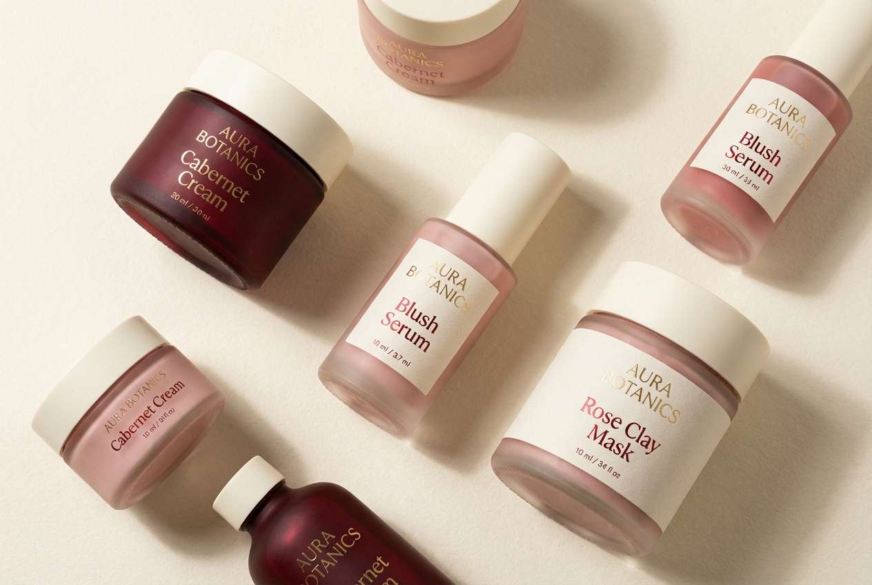 cabernet skincare packaging