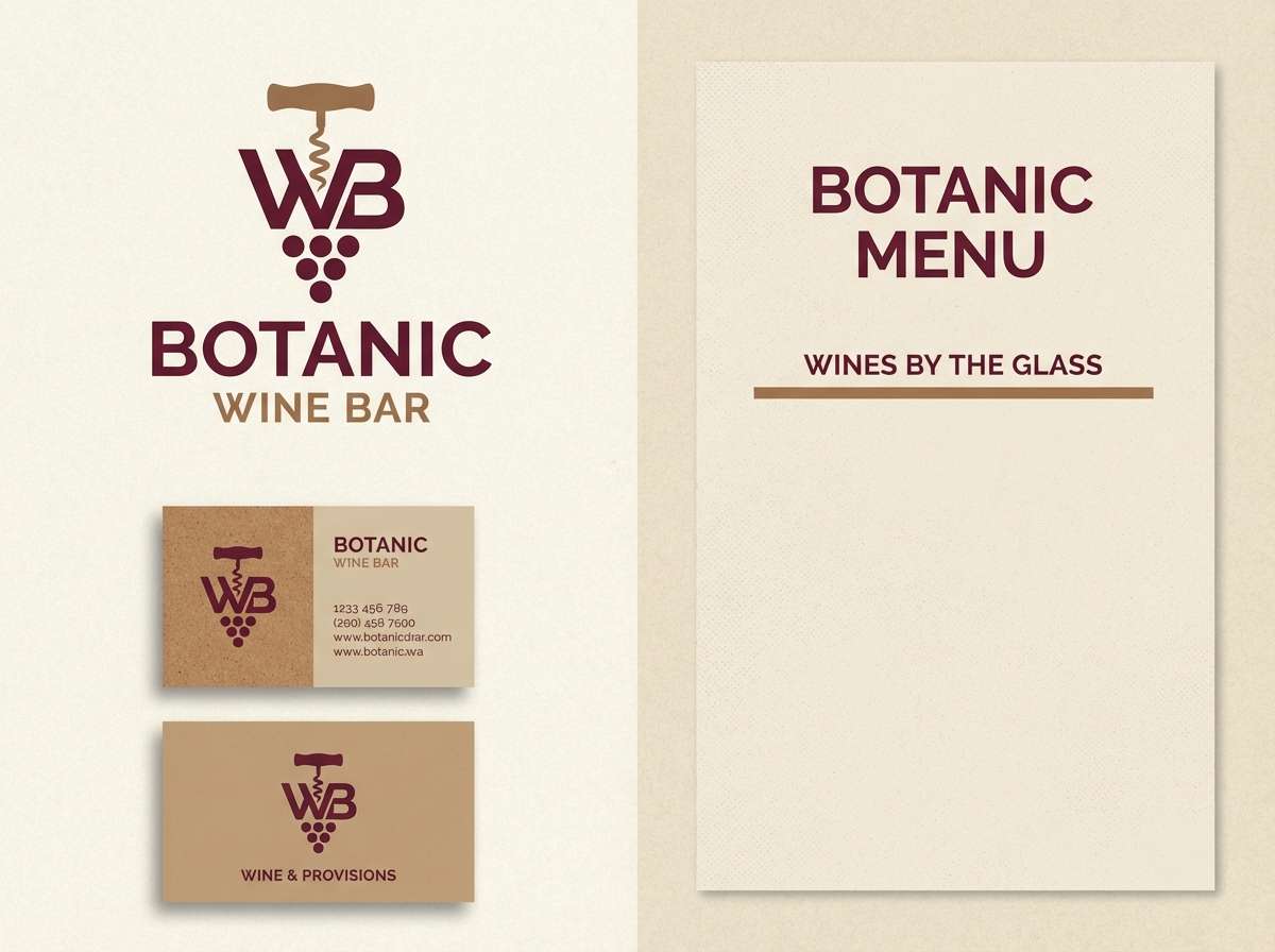 wine bar branding