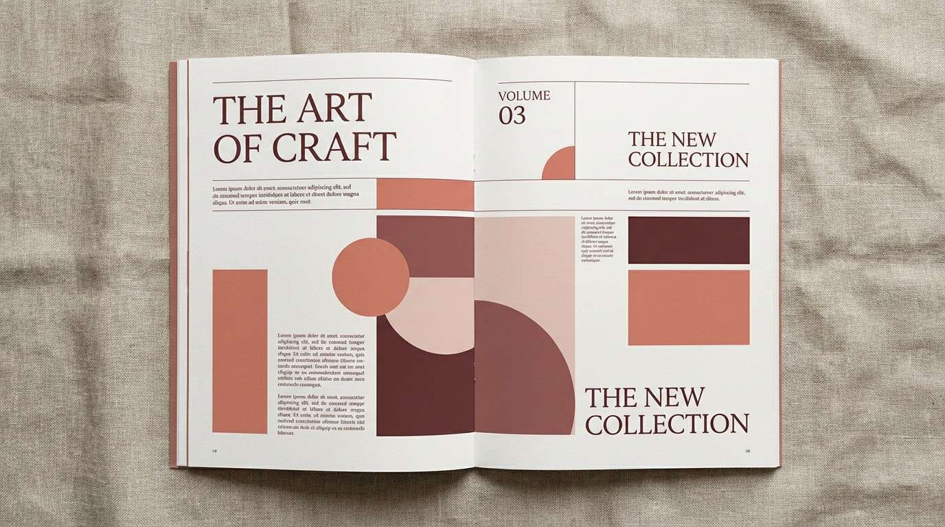 fashion lookbook layout