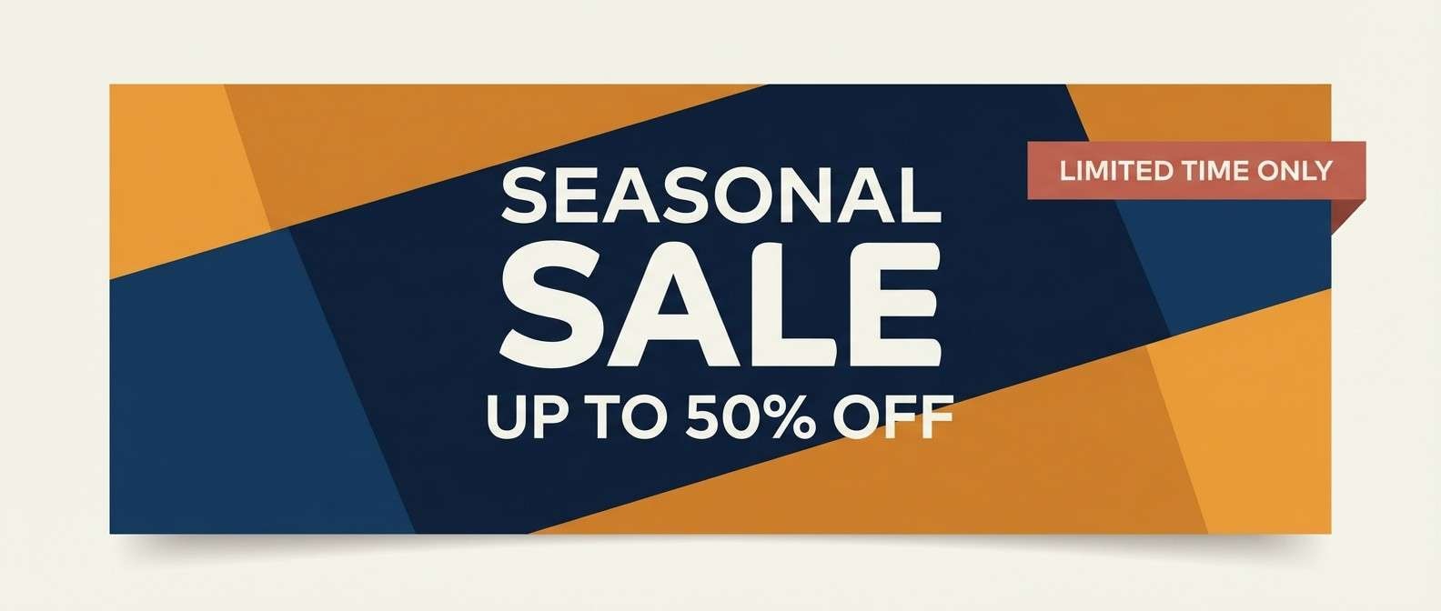 seasonal sale banner
