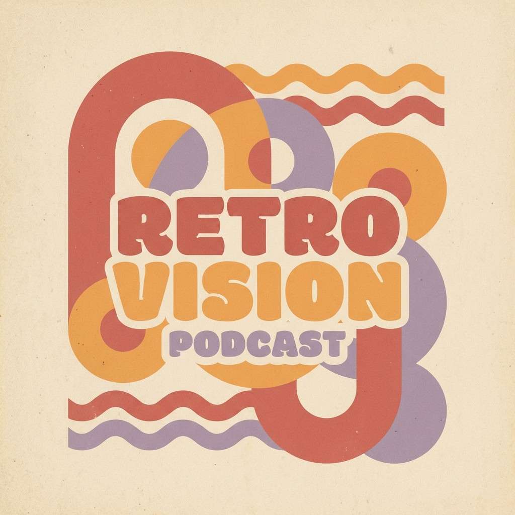 retro podcast cover