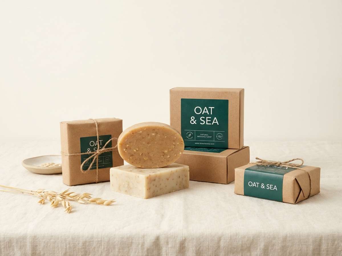 natural soap packaging