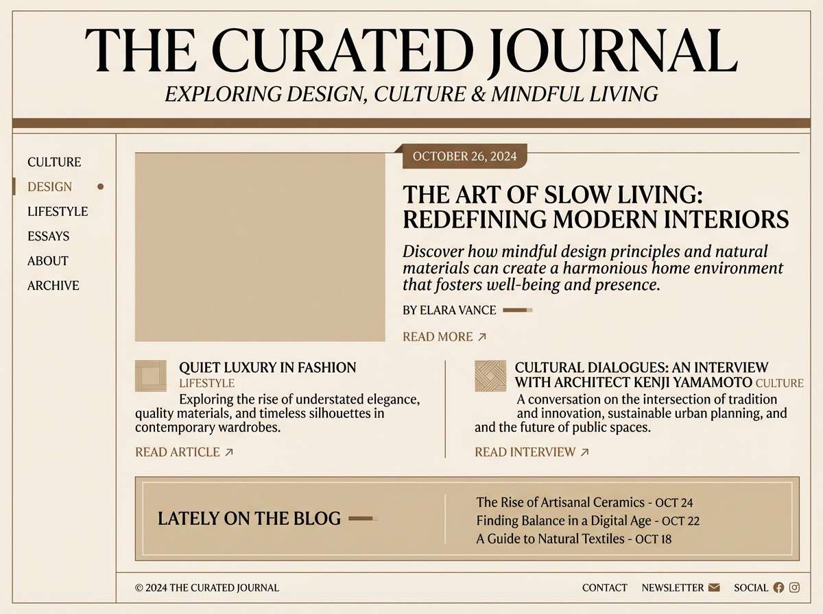 lifestyle blog header