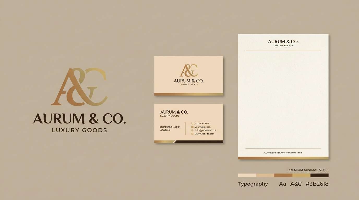 luxury identity board