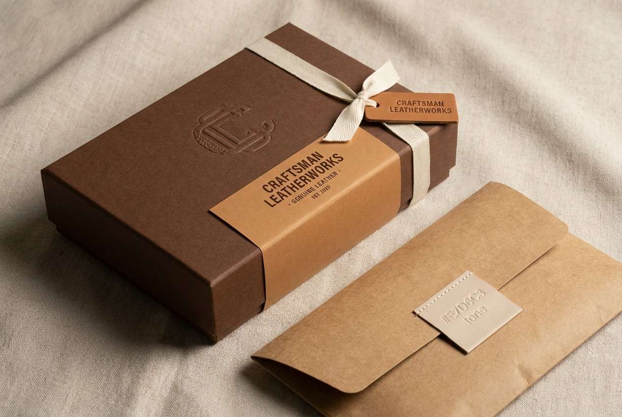 leather goods packaging