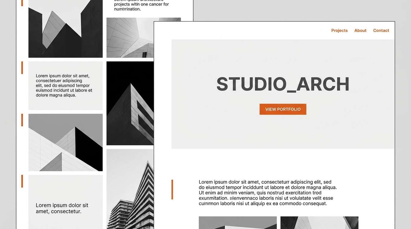 urban brick architecture web