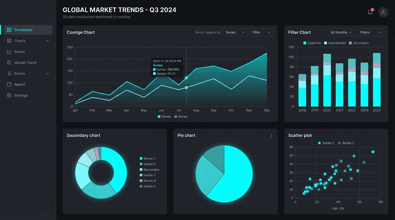 data dashboard charts