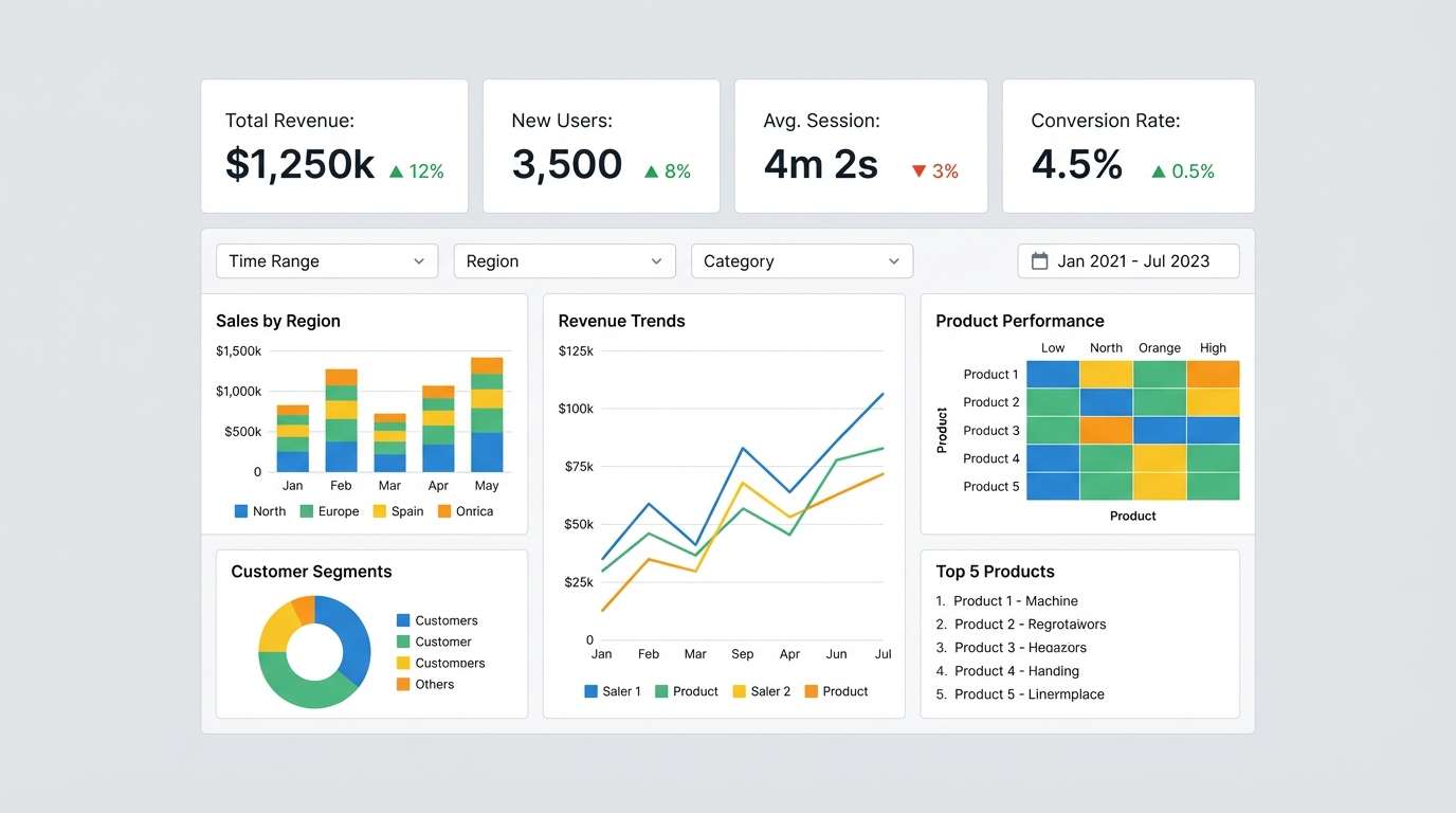 data visualization dashboard