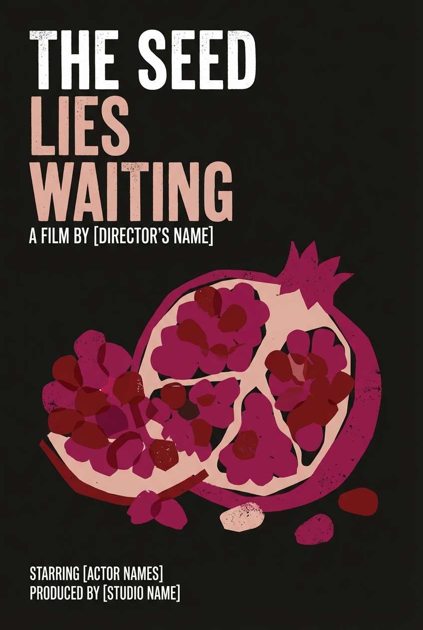 noir magenta film poster