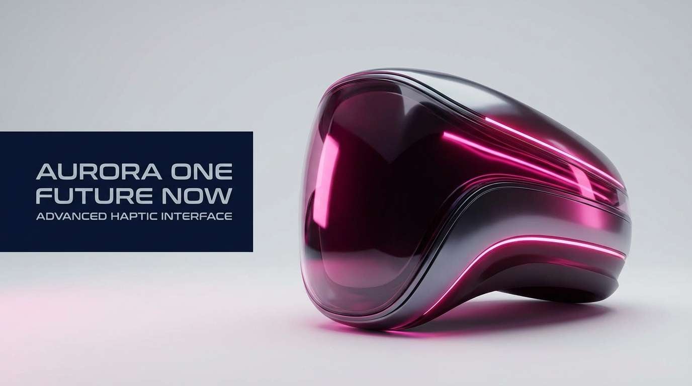 tech product ad shot