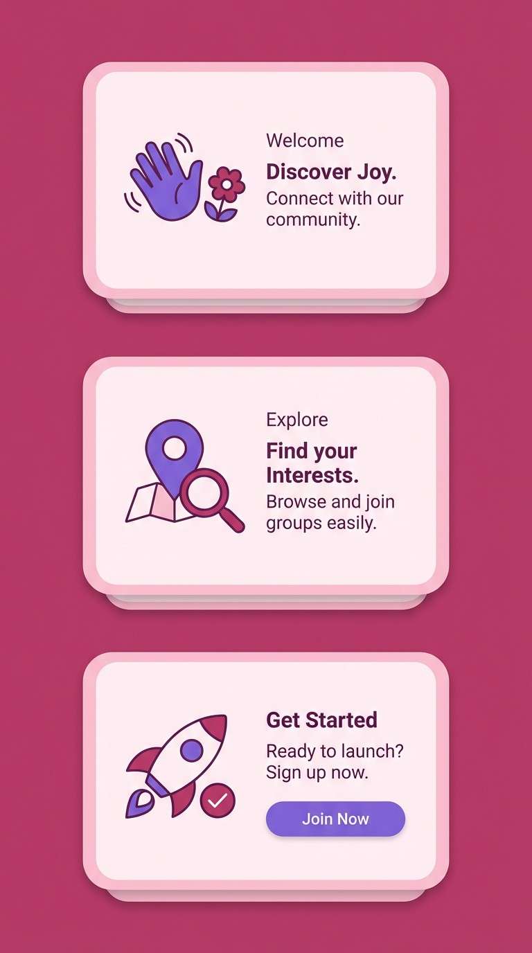onboarding ui screens