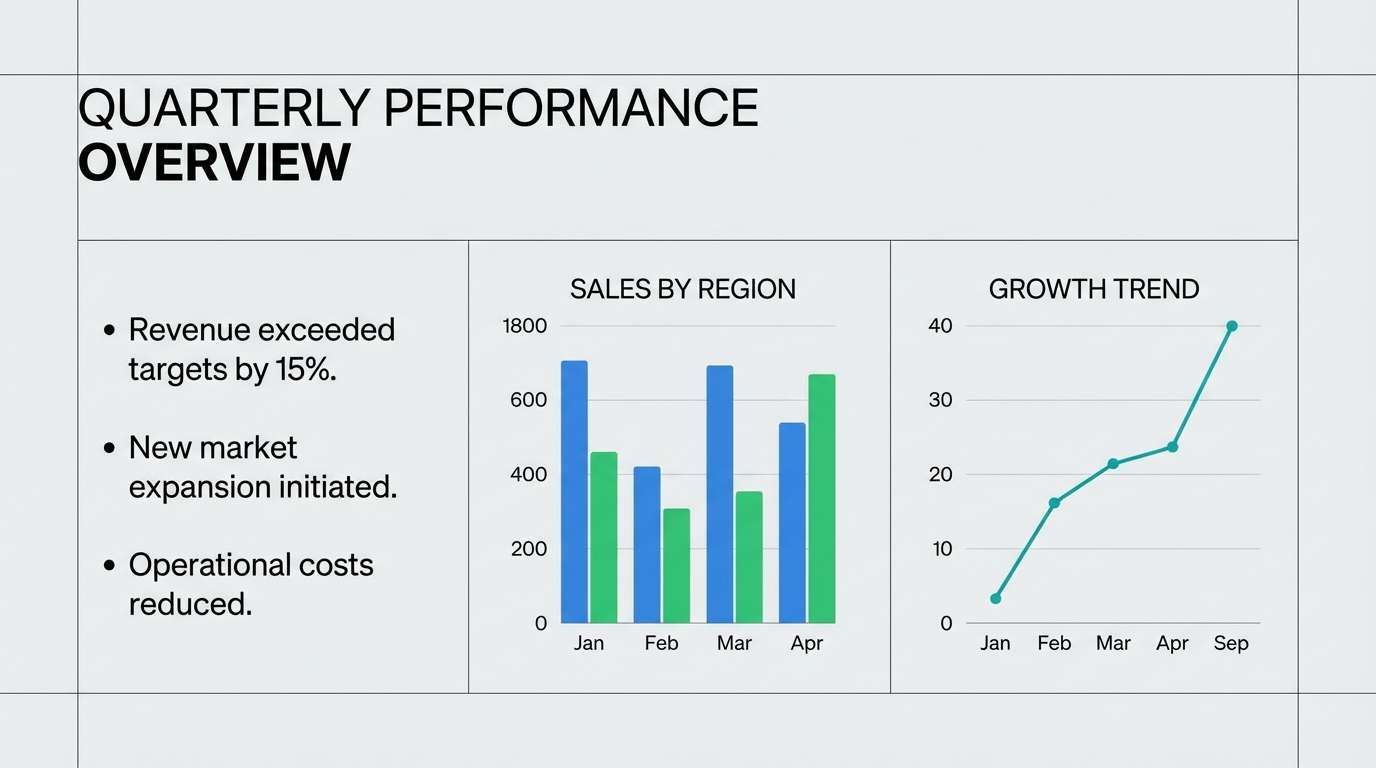 corporate slide design