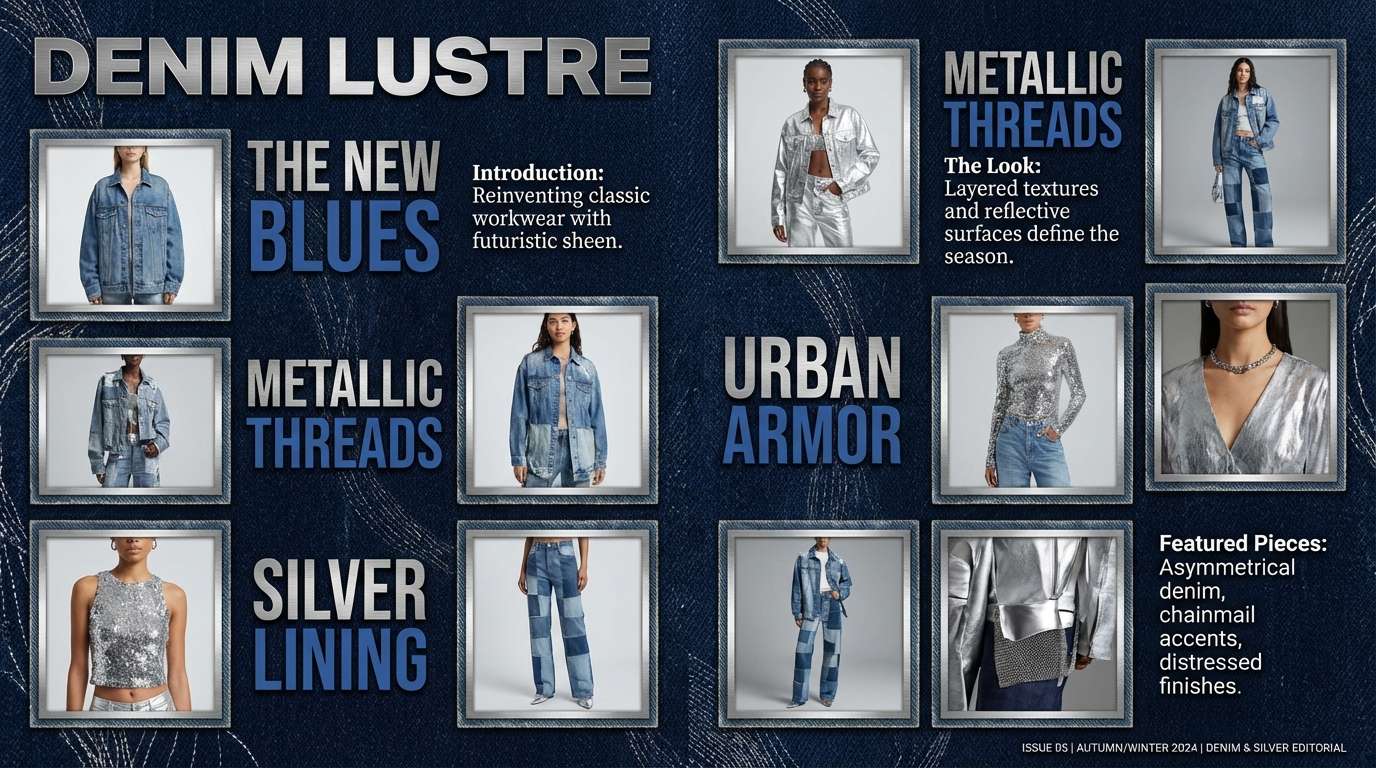 denim silver lookbook
