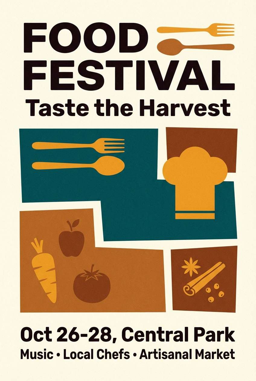 food festival poster