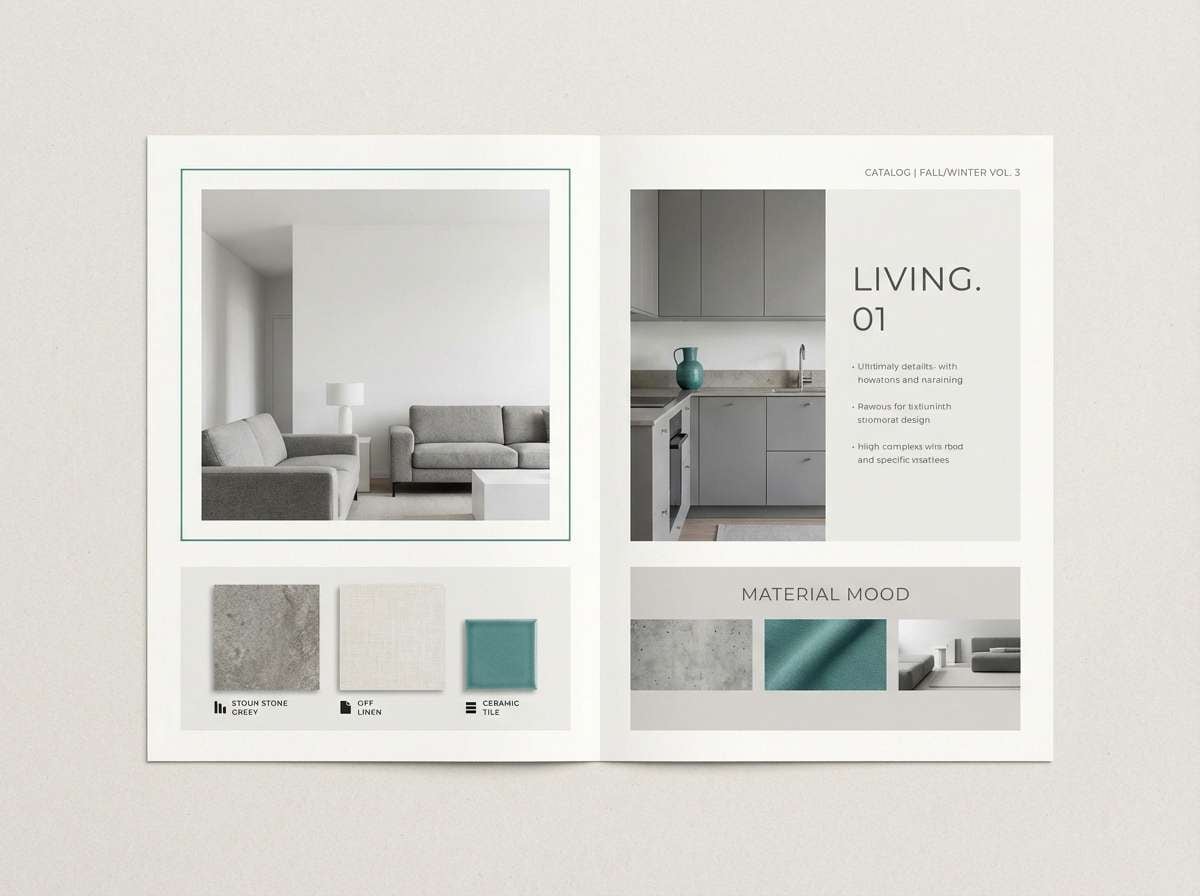 interior catalog layout