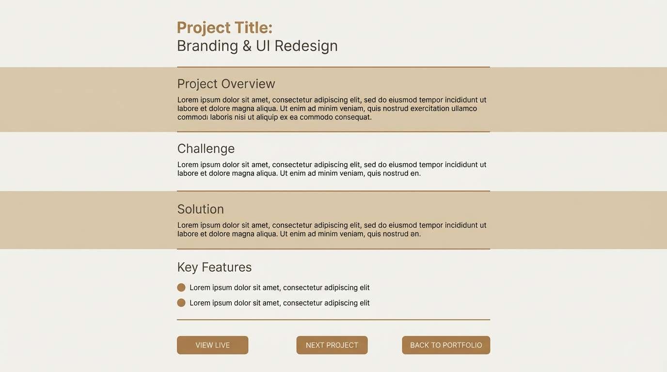 warm portfolio case study