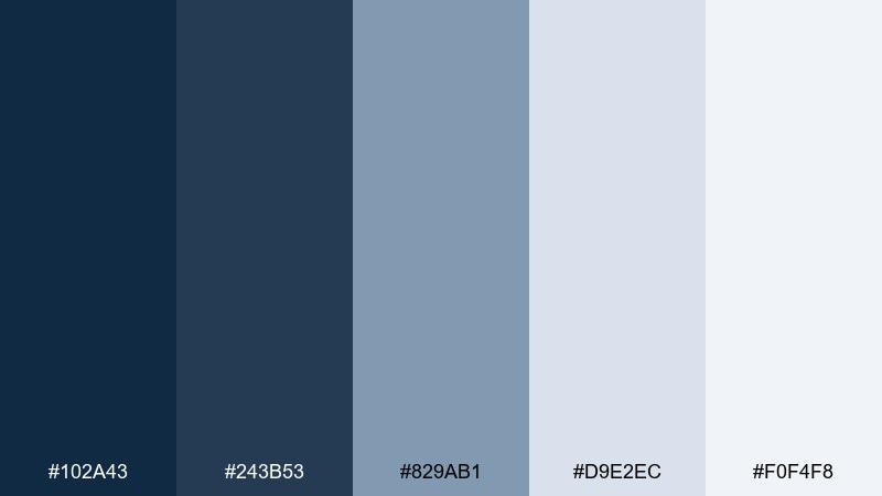 digital chalk studio color palette with hex codes