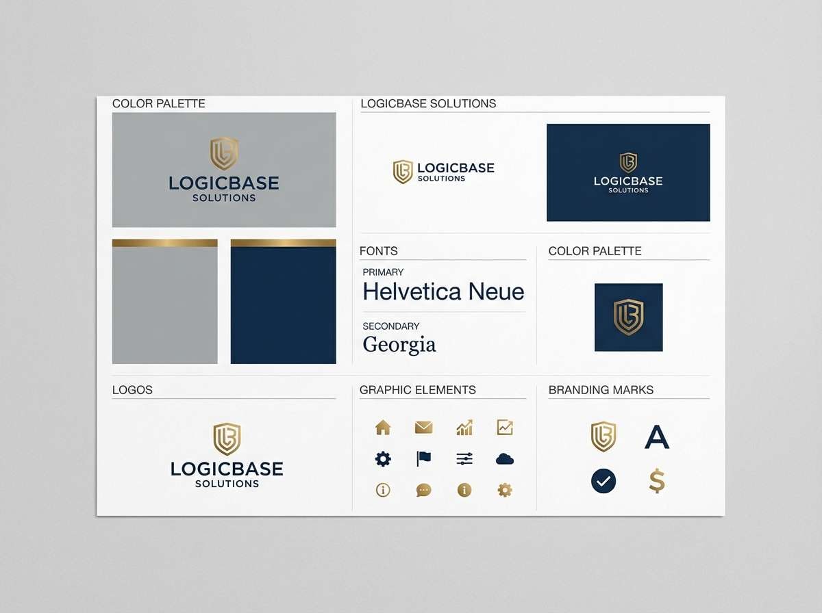 law branding board