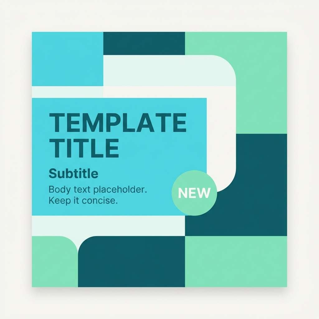 social post template