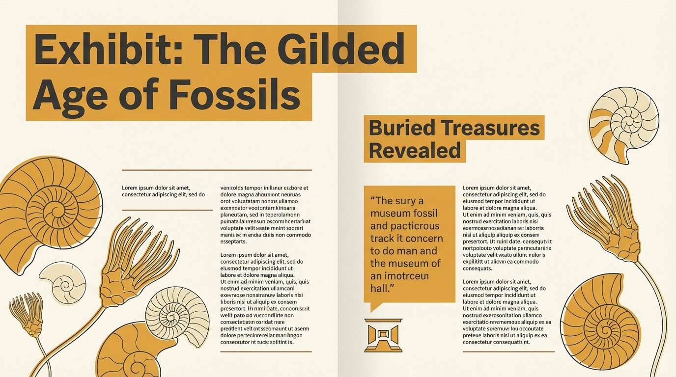 museum editorial layout