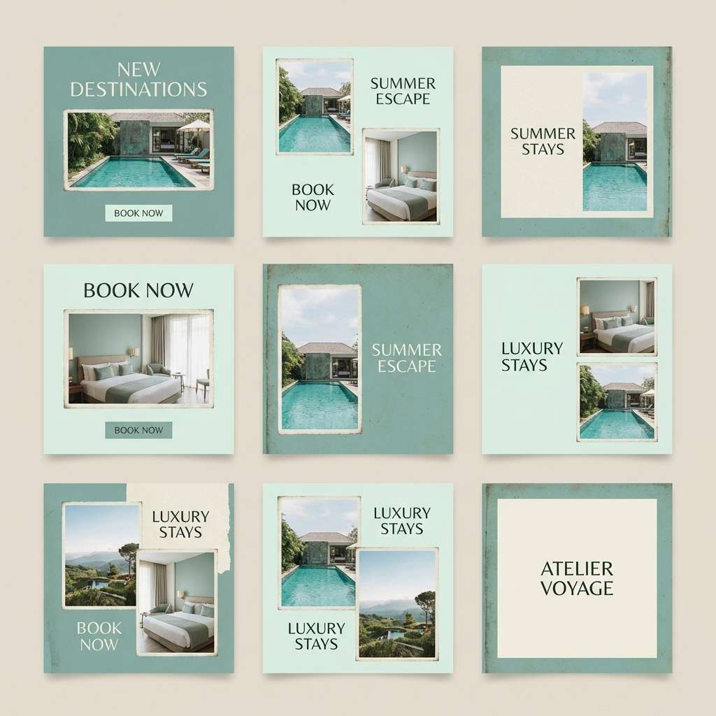 patina hotel social post