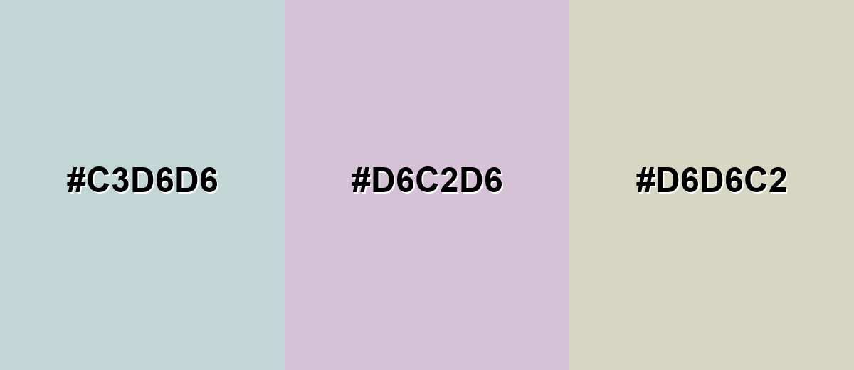 triadic combinations of duck-egg-blue